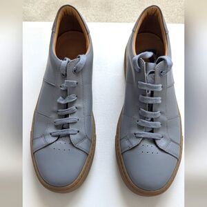 Men's Greats The Royale in Grey Leather Gum - Size 9.5